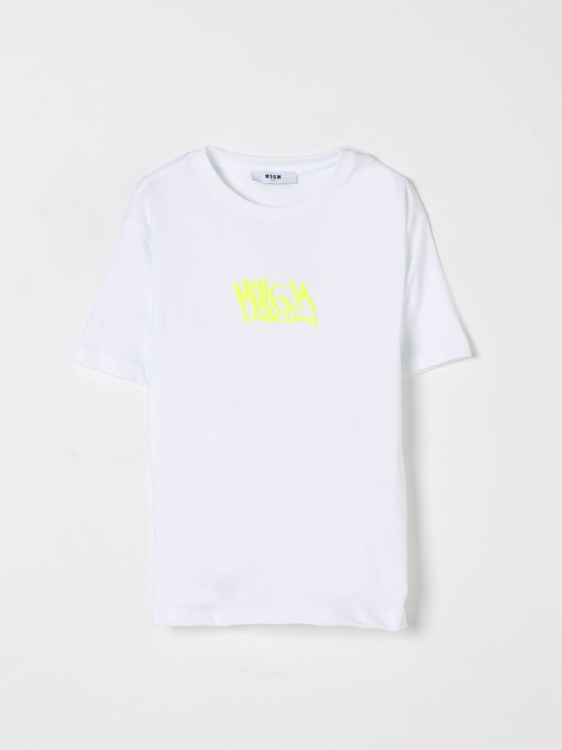 MSGM KIDS T-SHIRT: T-shirt kinder MSGM Kids, Grün - Img 1