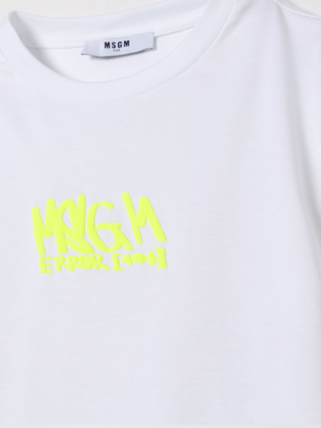 MSGM KIDS T-SHIRT: T-shirt kinder MSGM Kids, Grün - Img 3