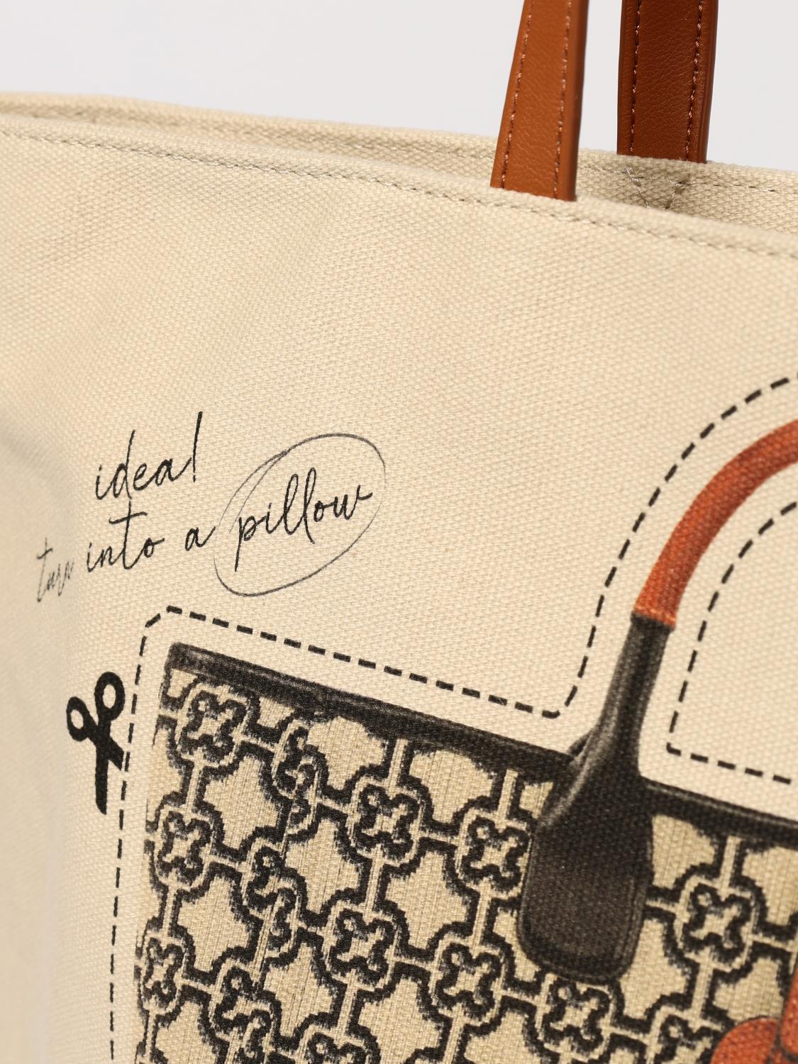 V73 TRAGETASCHE: Schultertasche damen V73, Natural - Img 3