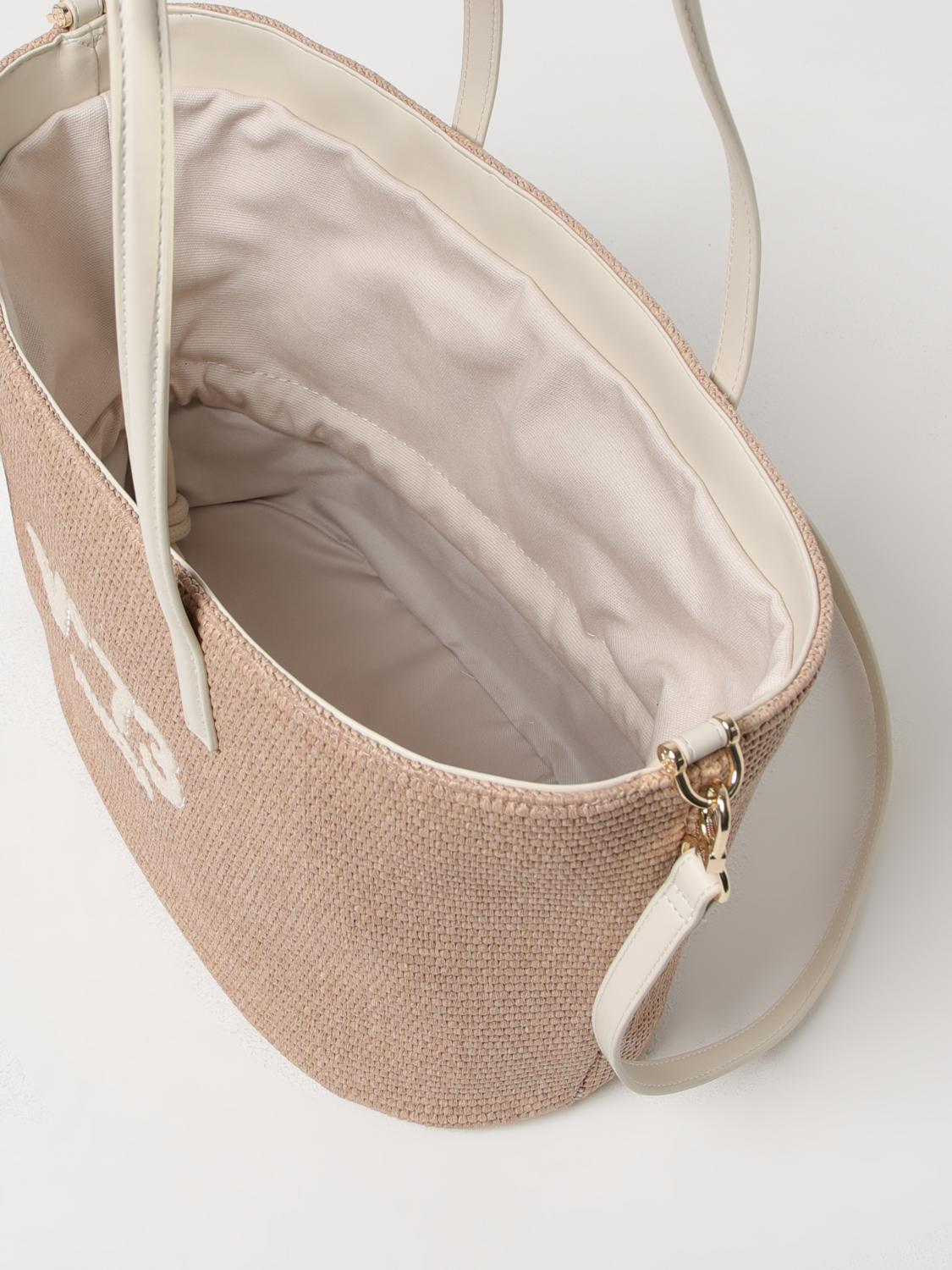 V73 SHOULDER BAG: Shoulder bag woman V73, Natural - Img 3