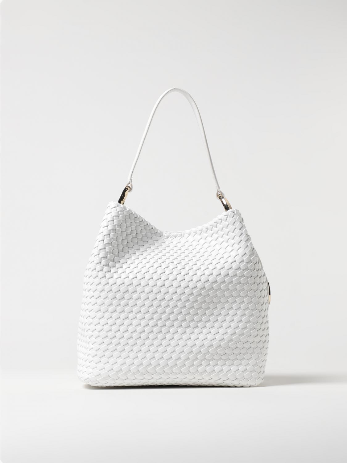 V73 SHOULDER BAG: Shoulder bag woman V73, White - Img 1