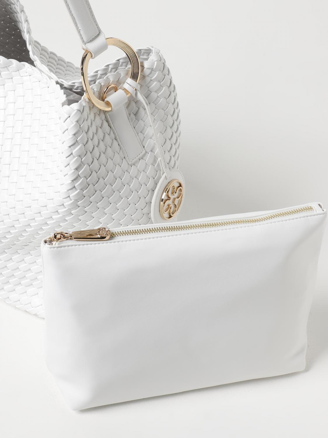 V73 SHOULDER BAG: Shoulder bag woman V73, White - Img 3