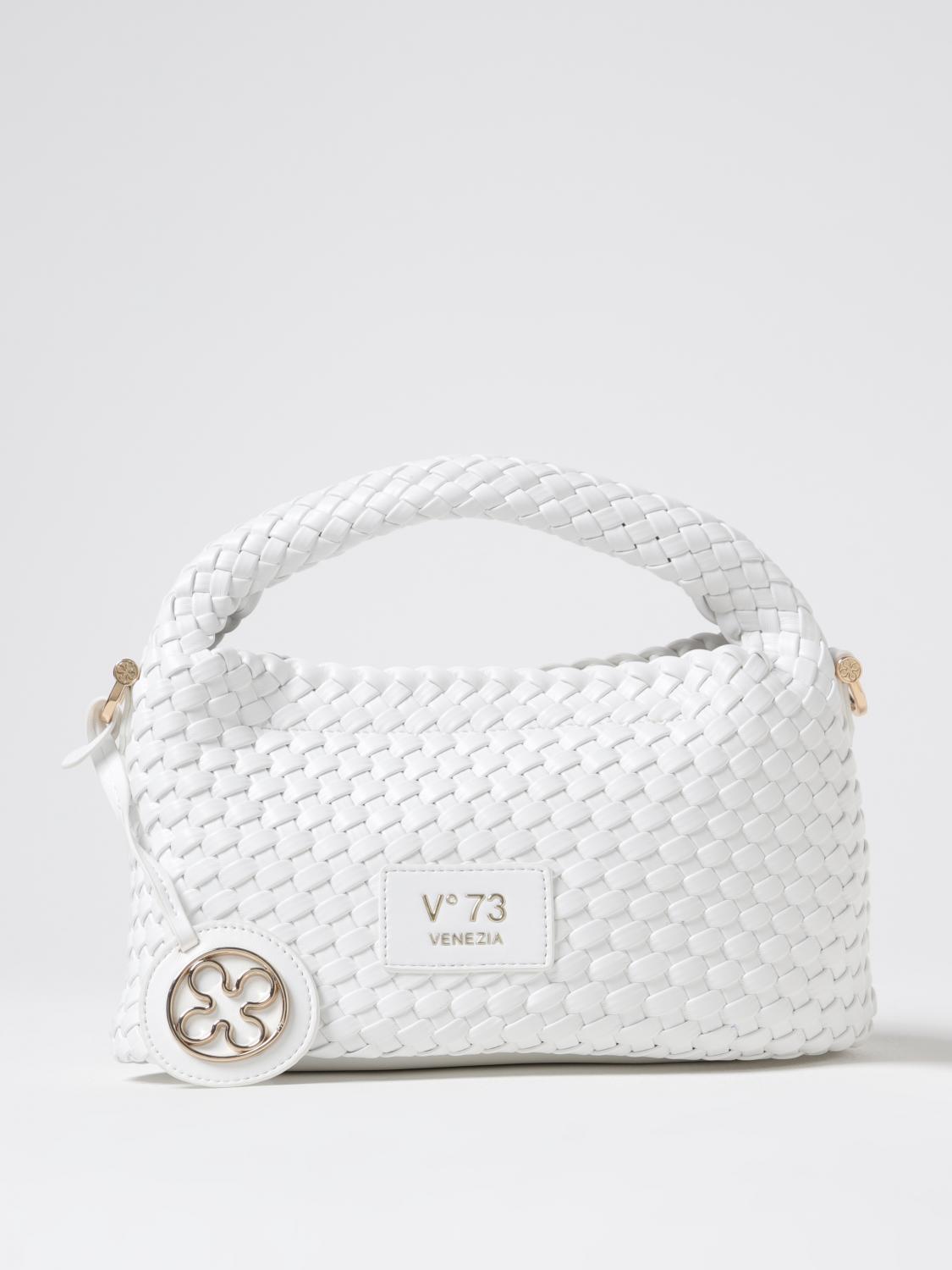 V73 HANDBAG: Shoulder bag woman V73, White - Img 1