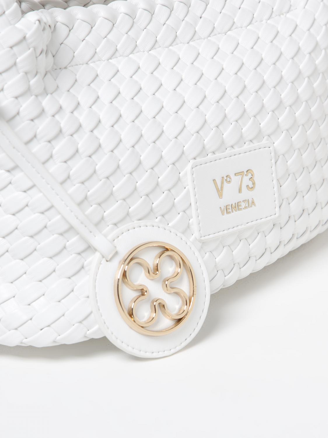 V73 HANDBAG: Shoulder bag woman V73, White - Img 3
