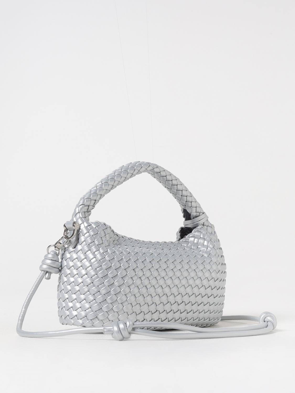 V73 HANDBAG: Shoulder bag woman V73, Silver - Img 2