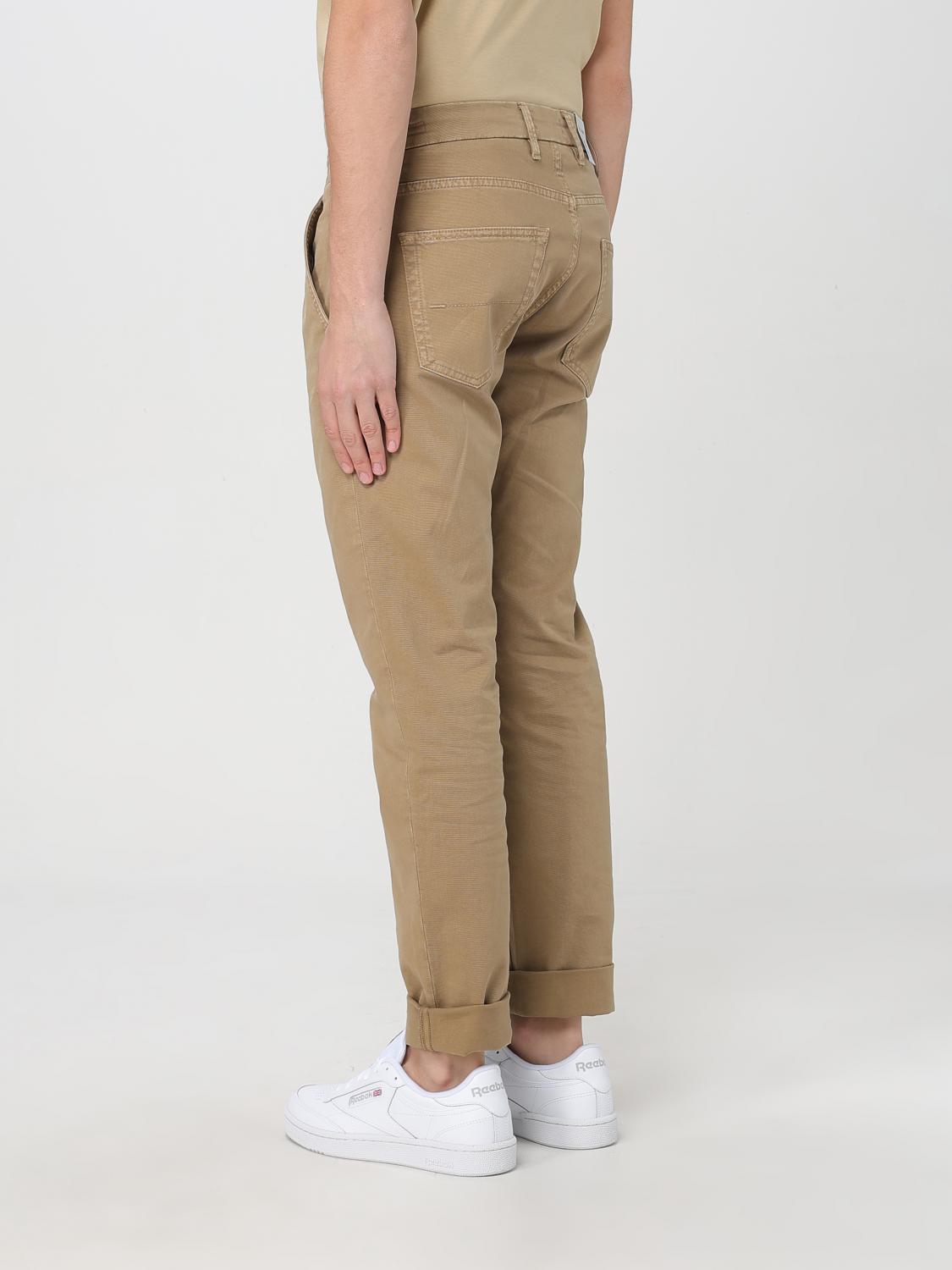 RE-HASH PANTS: Pants men Re-hash, Beige - Img 2