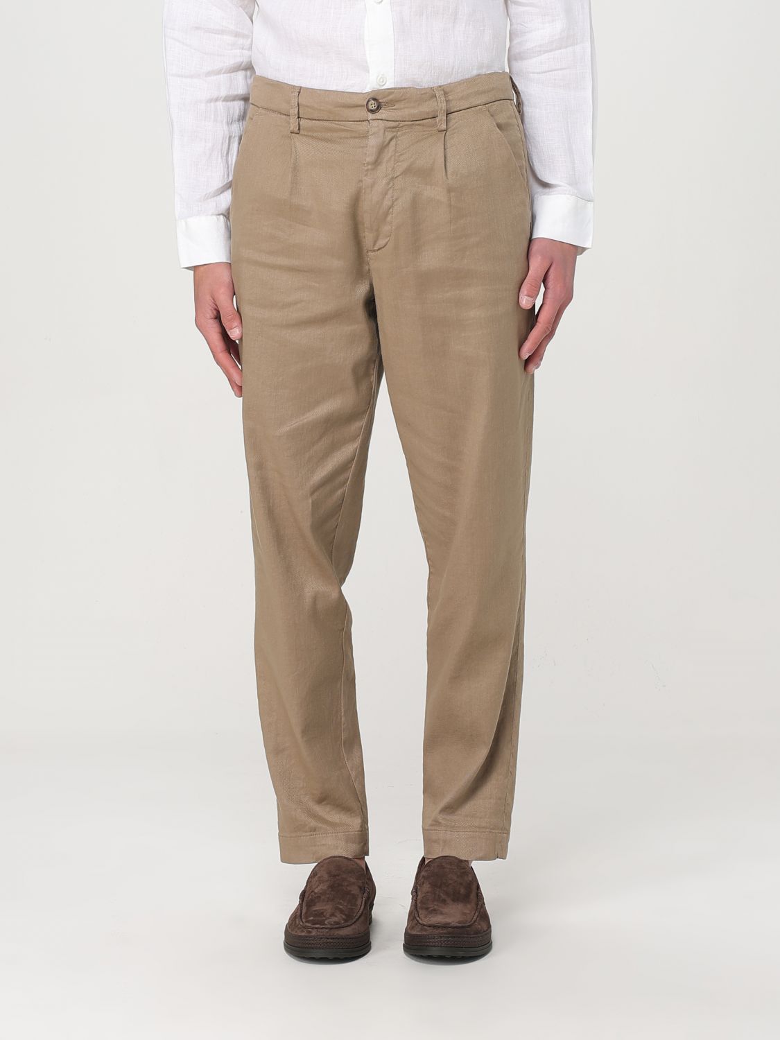 RE-HASH PANTS: Pants men Re-hash, Beige - Img 1