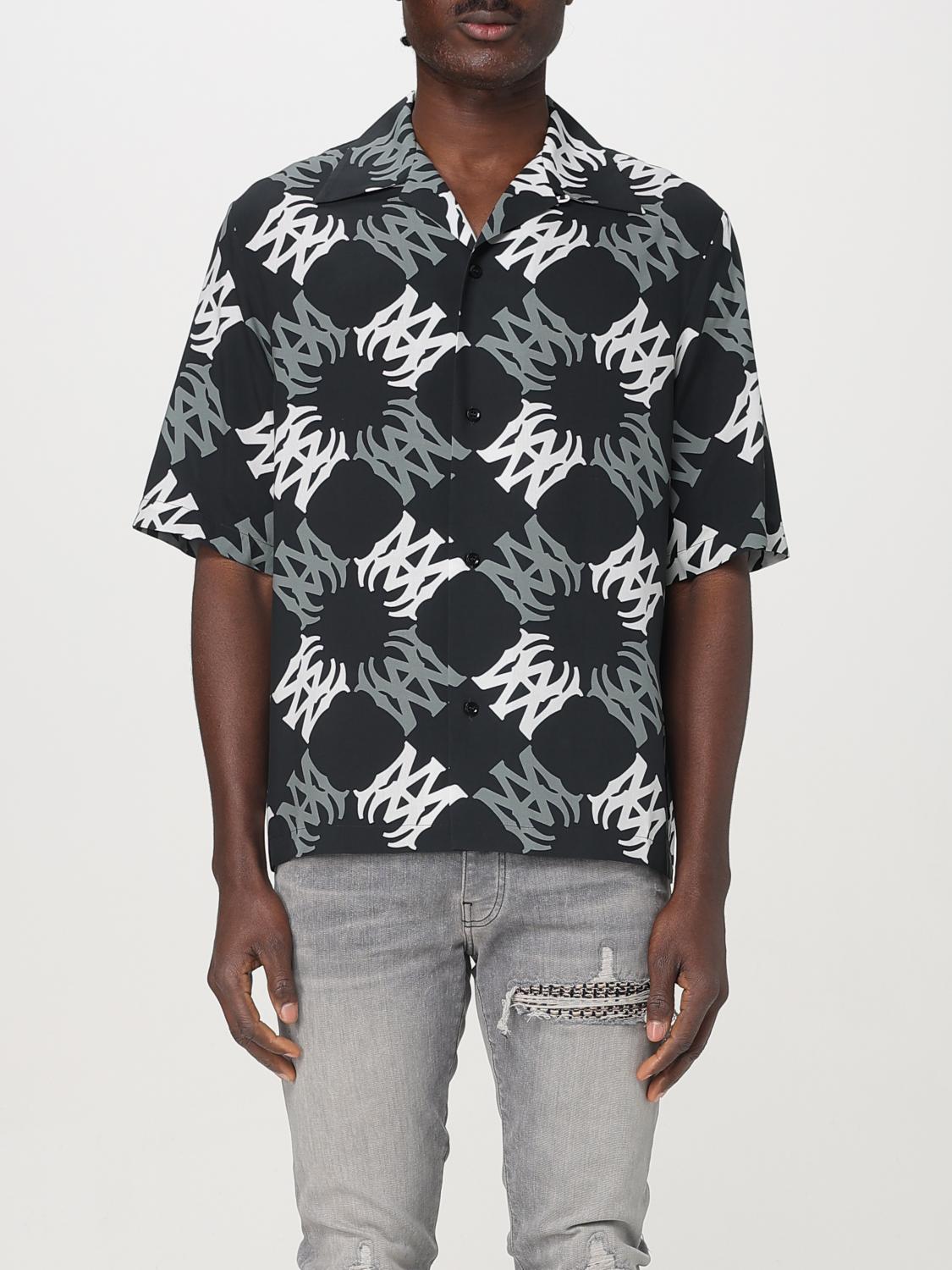 AMIRI CAMISA: Camisa hombre Amiri, Negro - Img 1