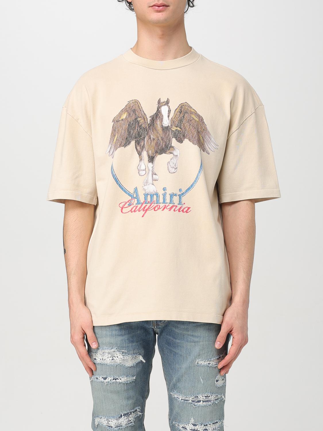 AMIRI CAMISETA: Camiseta hombre Amiri, Beige - Img 1