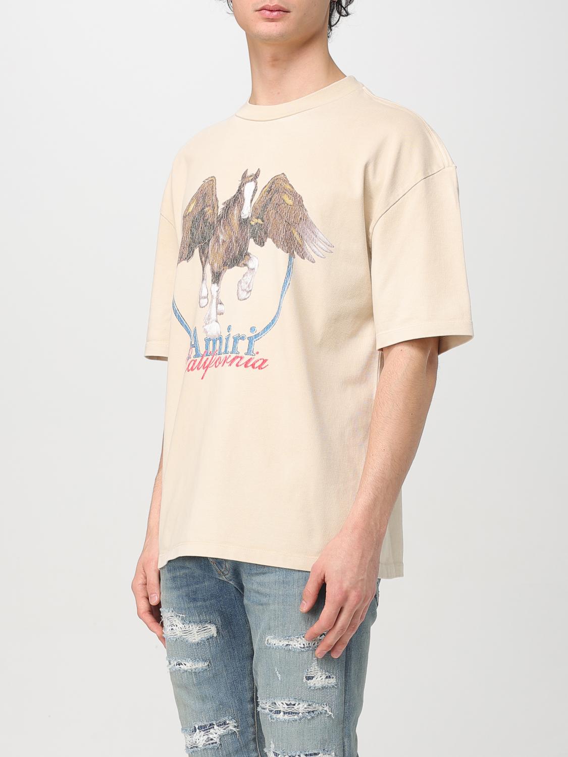 AMIRI CAMISETA: Camiseta hombre Amiri, Beige - Img 4