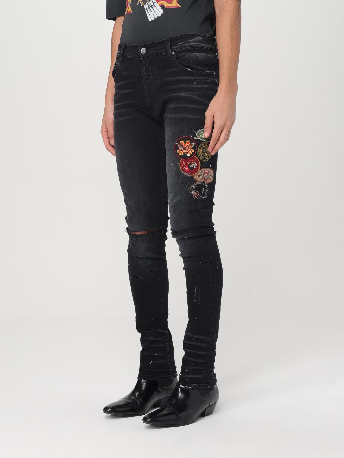 AMIRI JEANS: Jeans hombre Amiri, Negro - Img 4