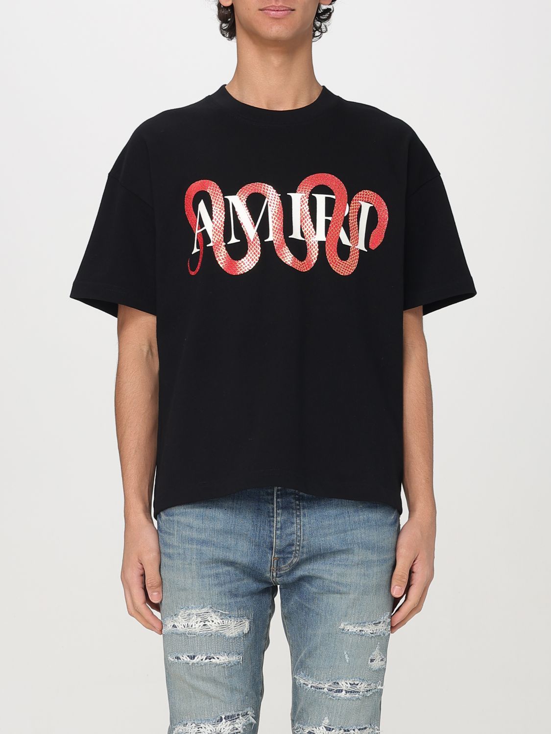 AMIRI CAMISETA: Camiseta hombre Amiri, Negro - Img 1