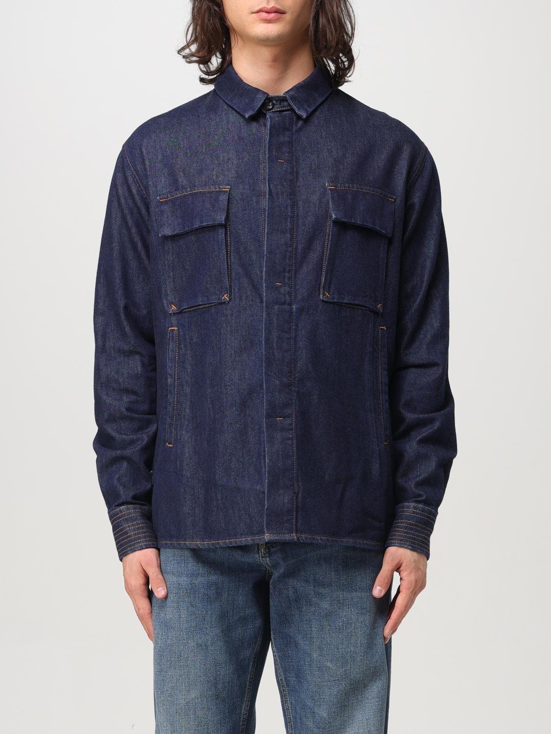 RE-HASH SHIRT: Shirt men Re-hash, Blue - Img 1