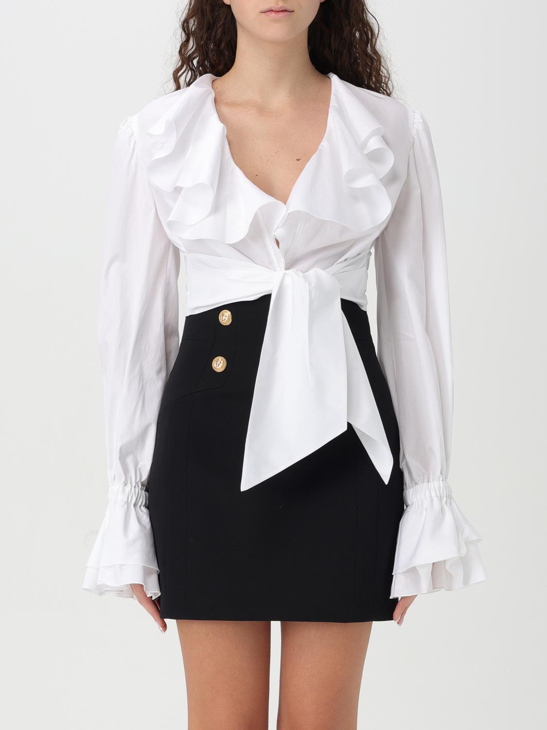 BALMAIN CAMISA: Camisa mujer Balmain, Blanco - Img 1