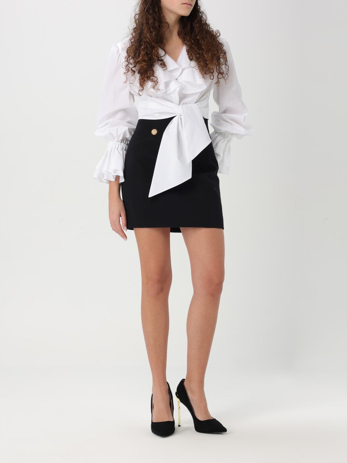 BALMAIN CAMISA: Camisa mujer Balmain, Blanco - Img 2