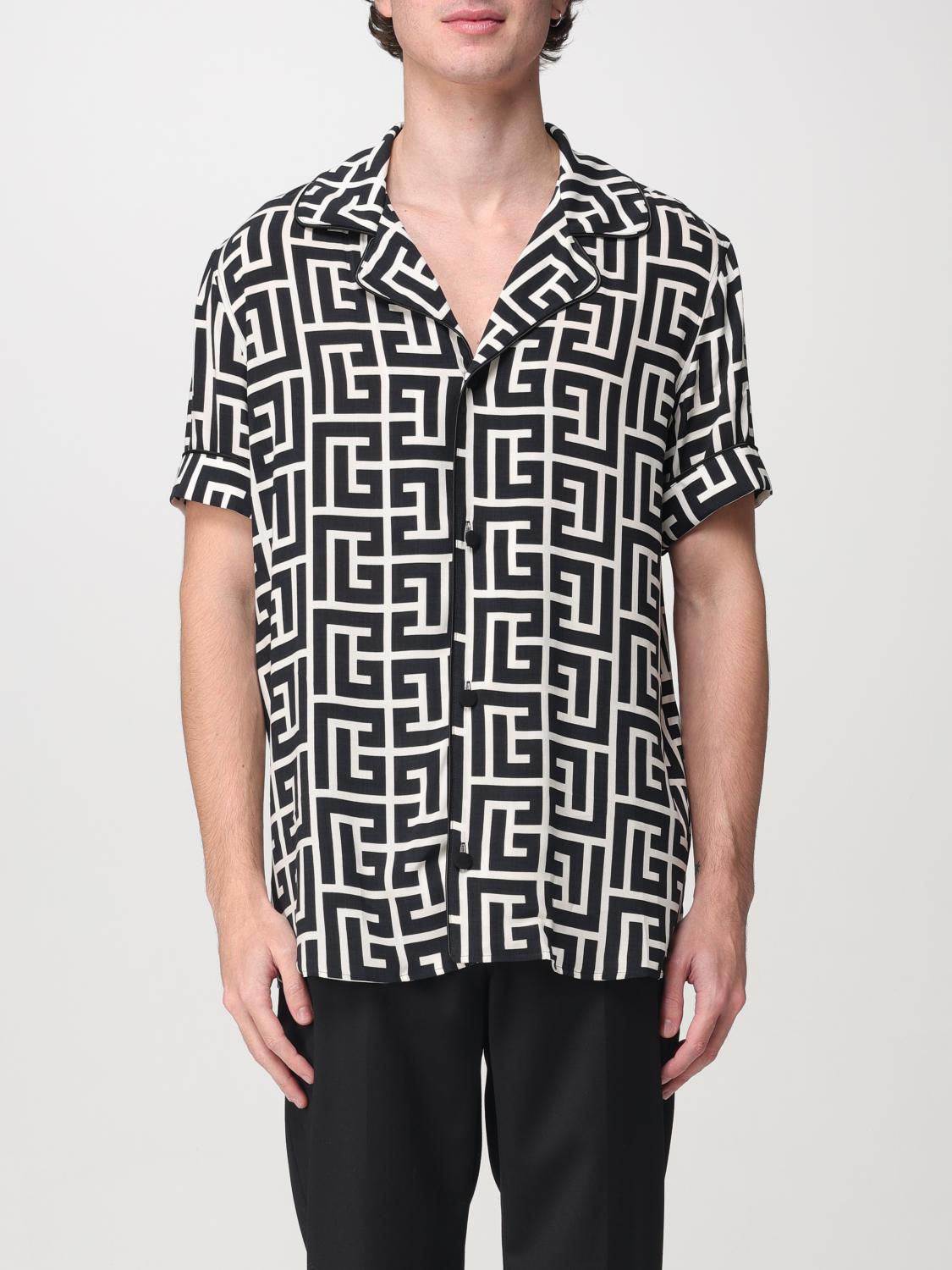 BALMAIN SHIRT: Shirt men Balmain, Black - Img 1