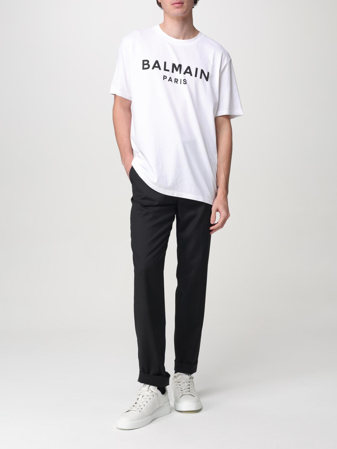 BALMAIN T-SHIRT: T-shirt men Balmain, White - Img 2