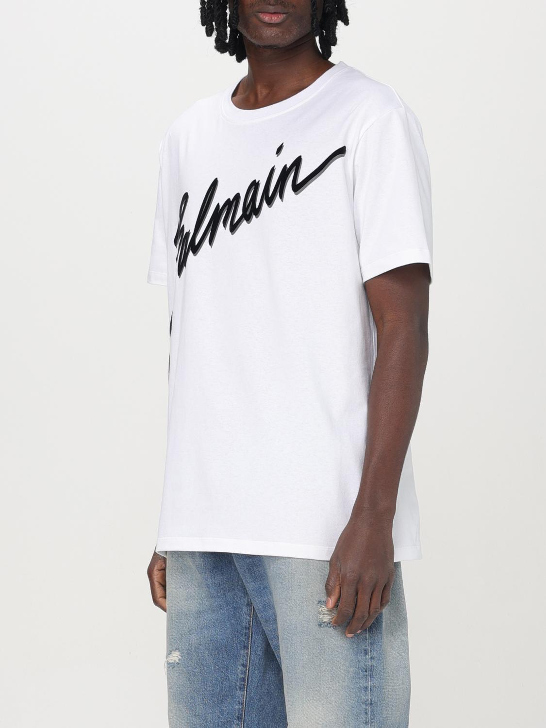 BALMAIN T-SHIRT: T-shirt men Balmain, White - Img 4