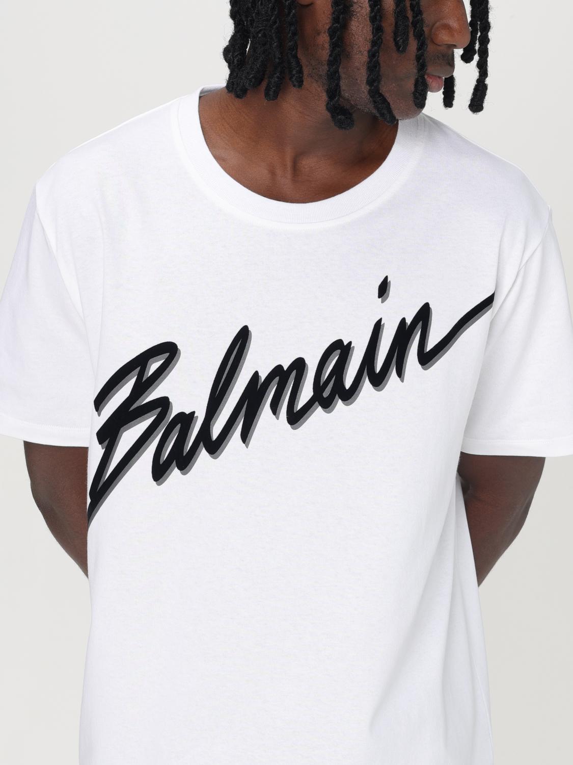 BALMAIN T-SHIRT: T-shirt men Balmain, White - Img 5