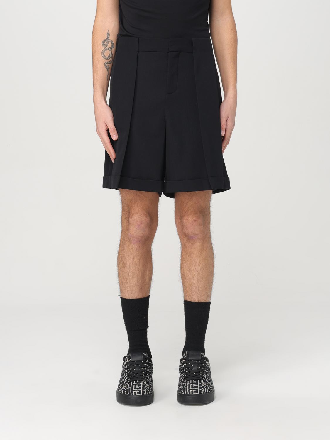 BALMAIN SHORT: Short men Balmain, Black - Img 1