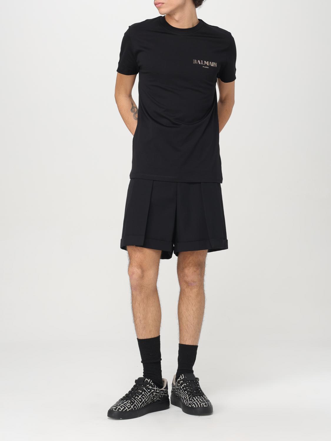 BALMAIN SHORT: Short men Balmain, Black - Img 2