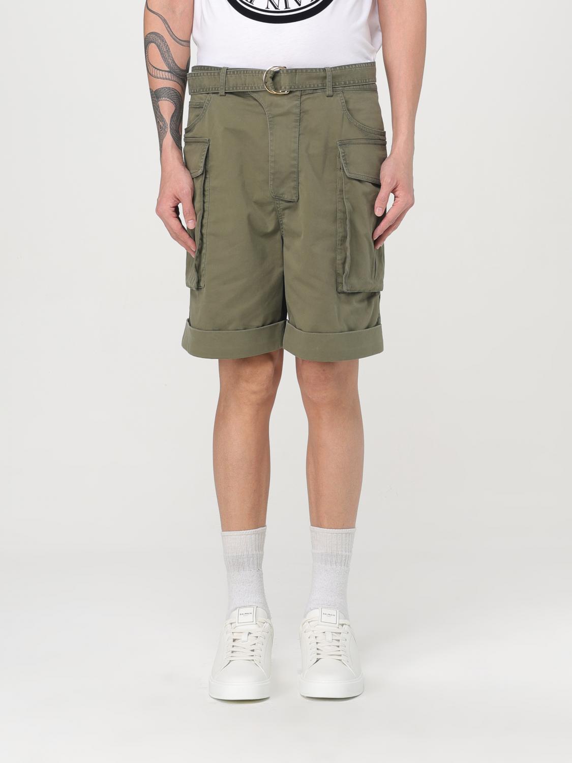 BALMAIN SHORT: Short men Balmain, Green - Img 1