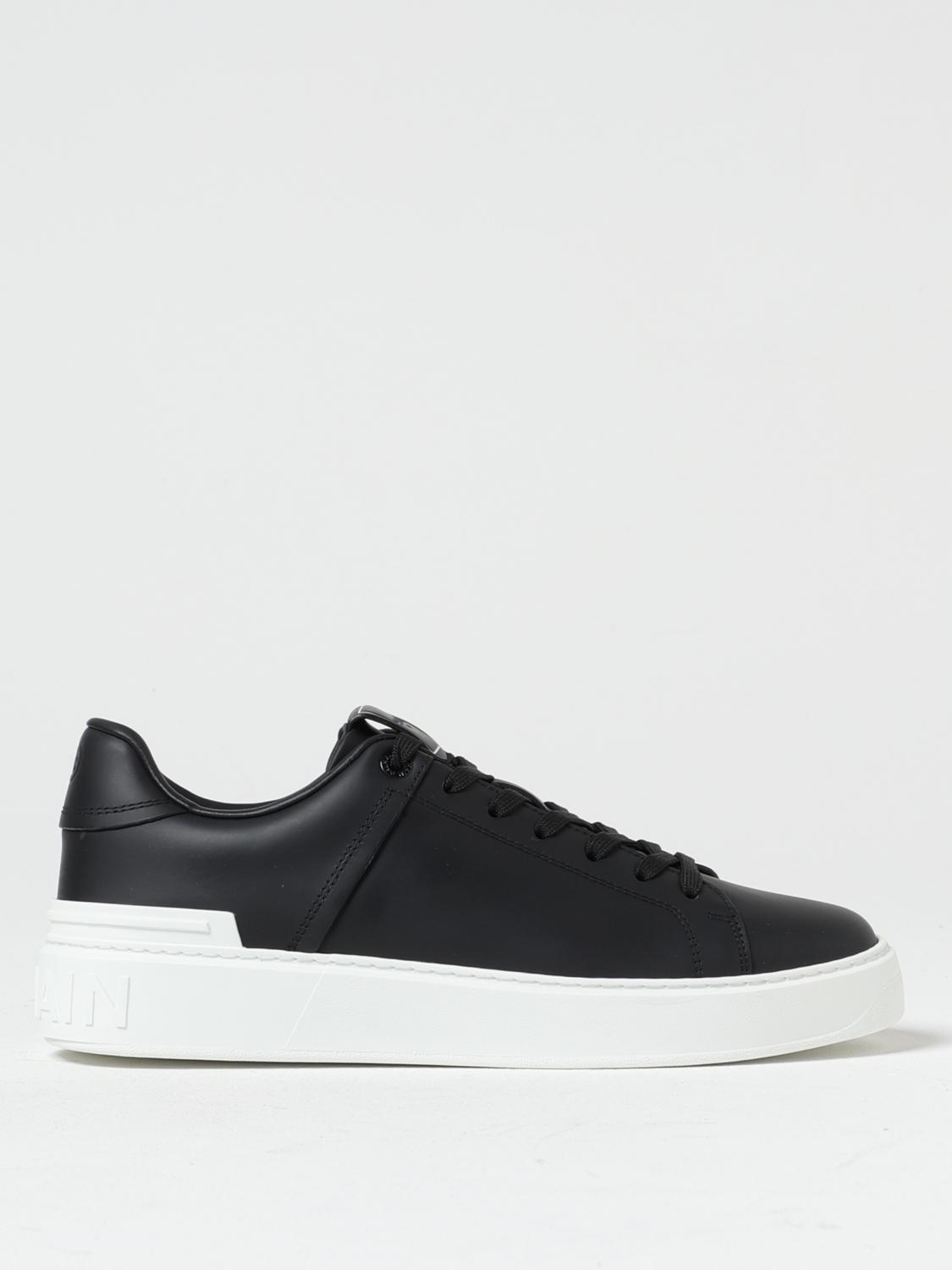 BALMAIN SNEAKERS: Sneakers men Balmain, Black 1 - Img 1