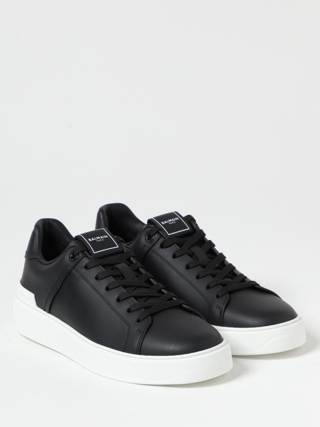 BALMAIN SNEAKERS: Sneakers men Balmain, Black 1 - Img 2