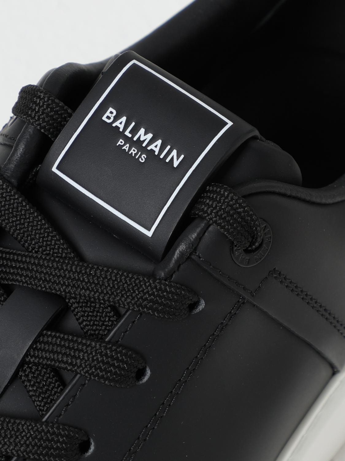 BALMAIN SNEAKERS: Sneakers men Balmain, Black 1 - Img 4