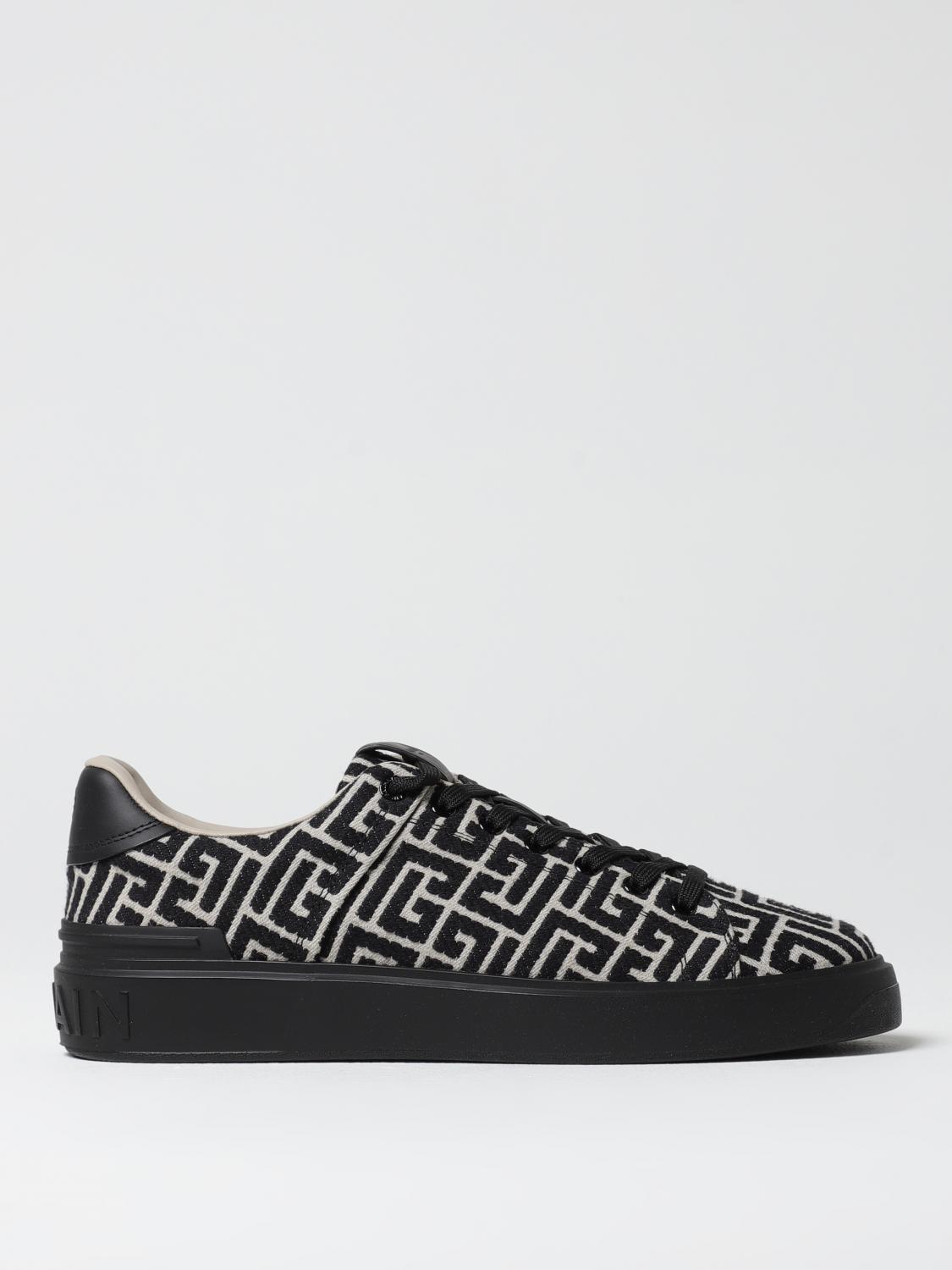 BALMAIN SNEAKERS: Sneakers men Balmain, Black - Img 1