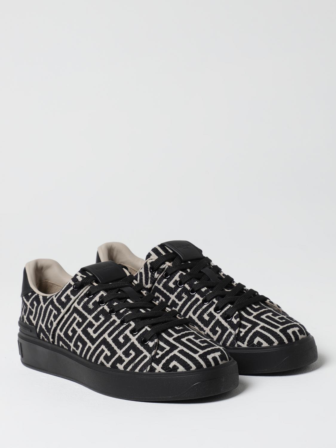 BALMAIN SNEAKERS: Sneakers men Balmain, Black - Img 2