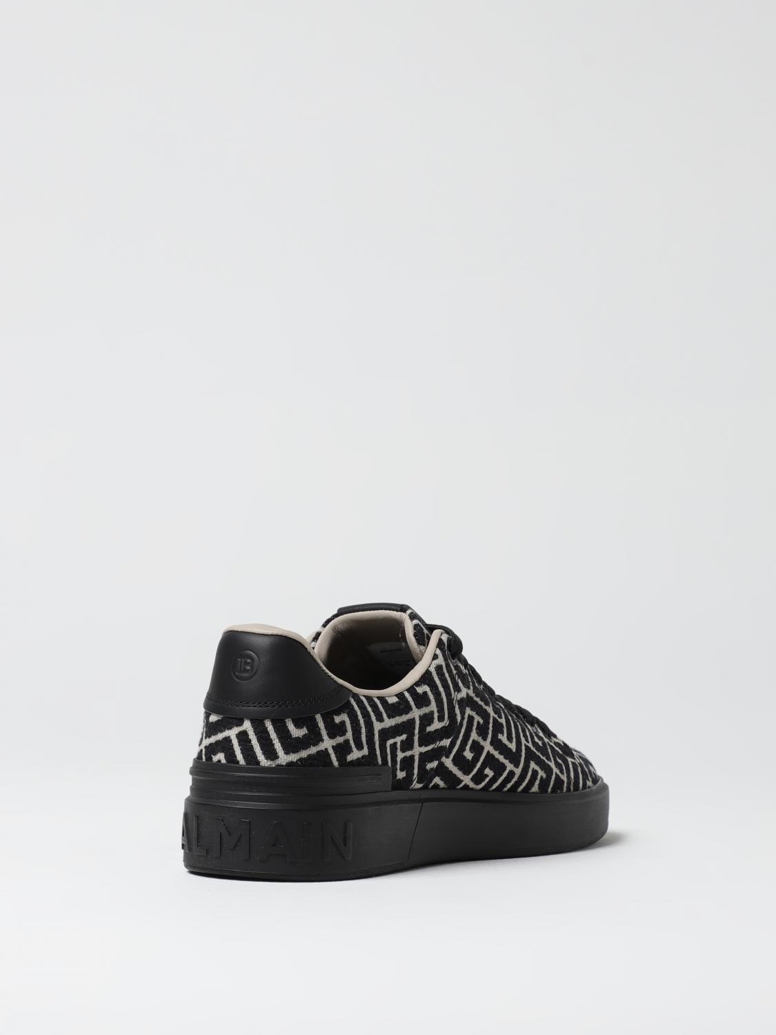 BALMAIN SNEAKERS: Sneakers men Balmain, Black - Img 3