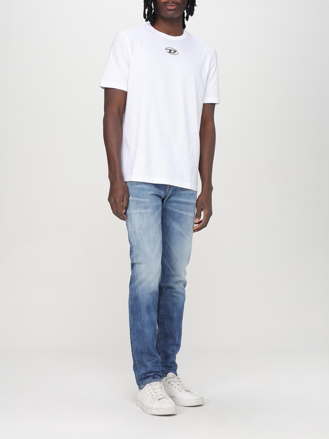 DIESEL T-SHIRT: T-shirt men Diesel, White - Img 2