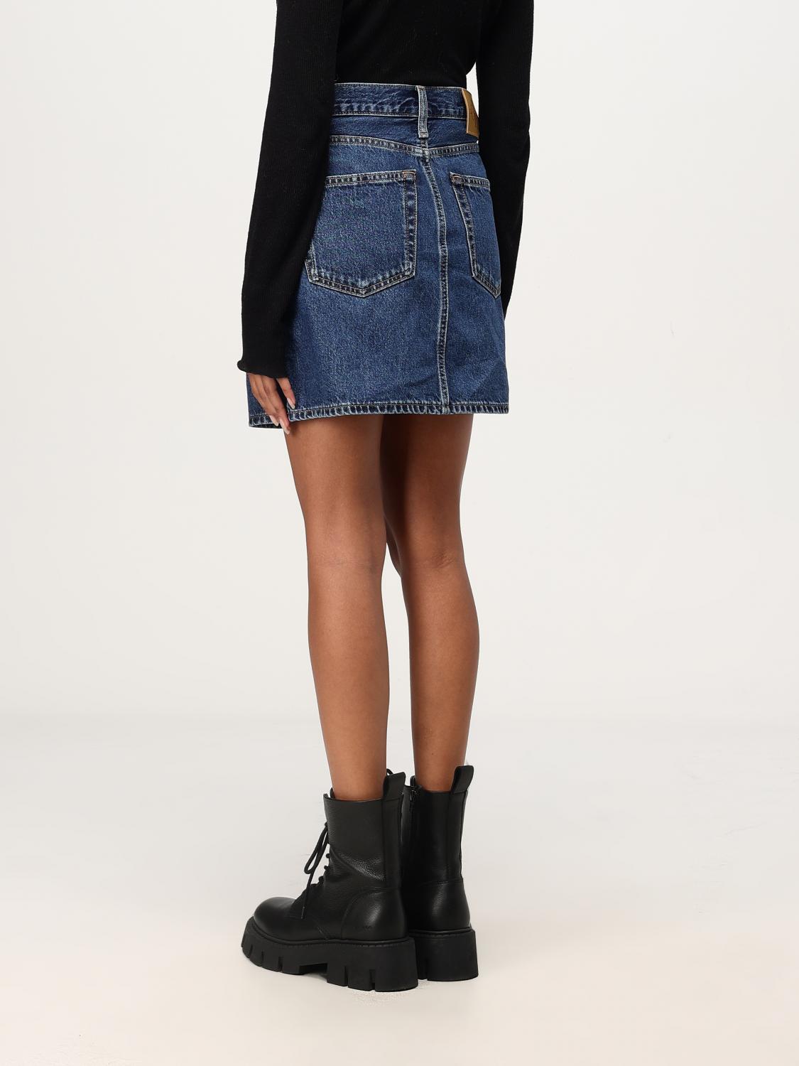 CALVIN KLEIN JEANS SKIRT: Skirt woman Calvin Klein Jeans, Denim - Img 2