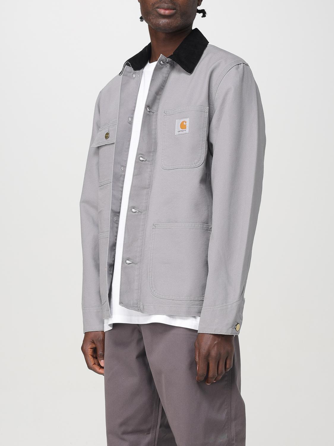 CARHARTT WIP GIACCA: Giacca uomo Carhartt Wip, Grigio - Img 4