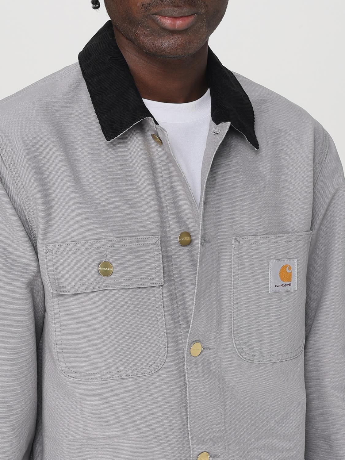 CARHARTT WIP GIACCA: Giacca uomo Carhartt Wip, Grigio - Img 5