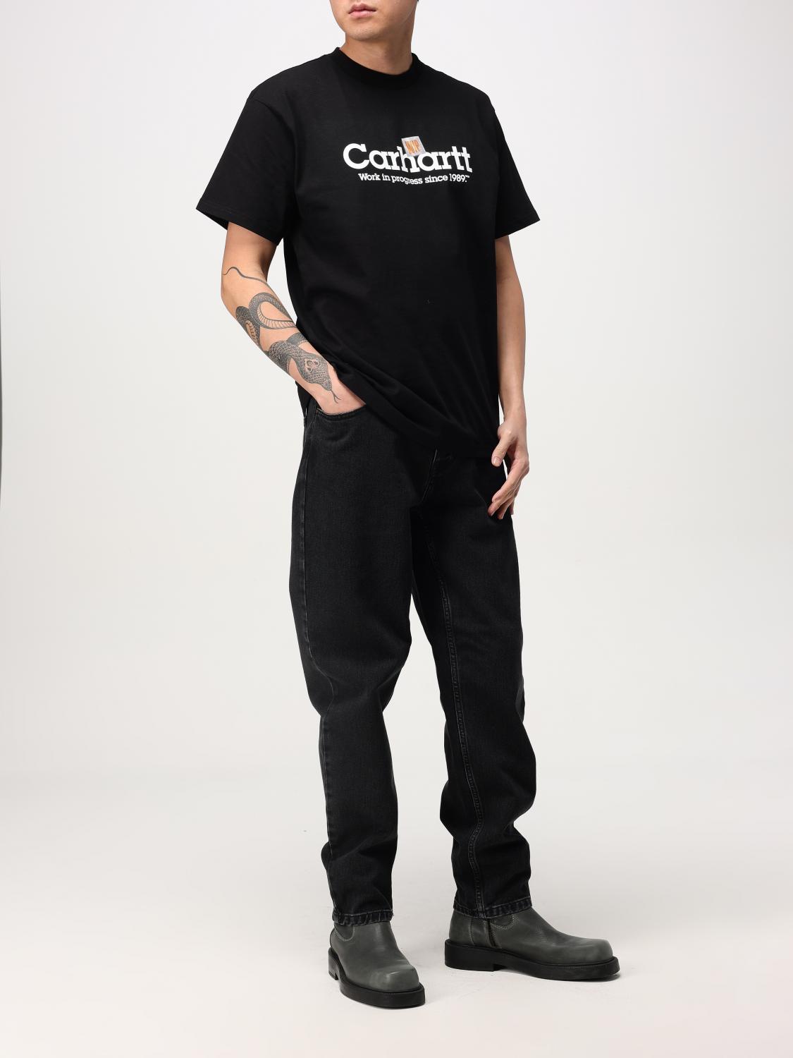 CARHARTT WIP PANTS: Pants men Carhartt Wip, Black - Img 2