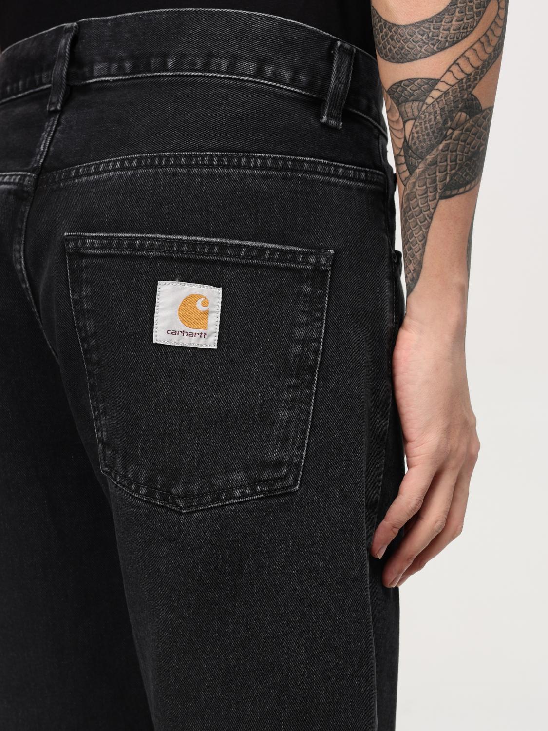 CARHARTT WIP PANTS: Pants men Carhartt Wip, Black - Img 4