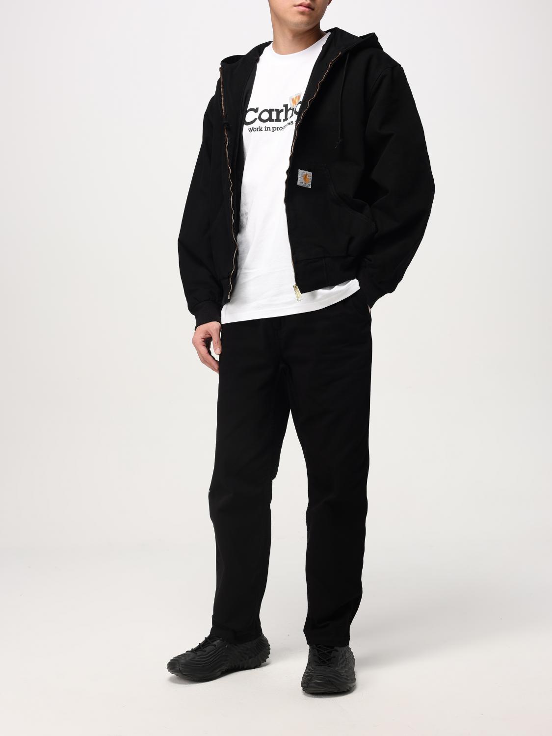 CARHARTT WIP 裤子: 裤子 男士 Carhartt Wip, 黑色 - Img 2