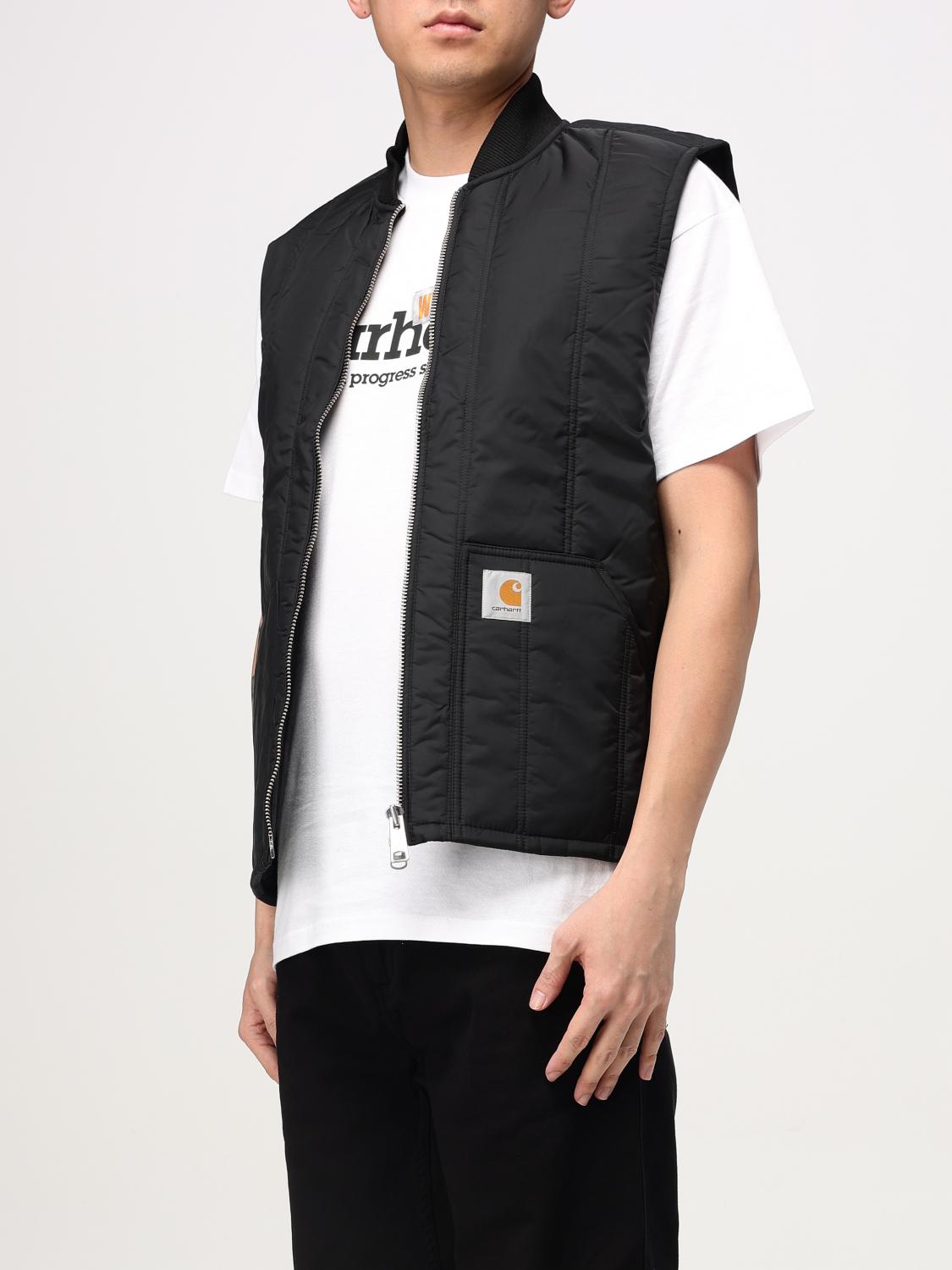 CARHARTT WIP 外套: 外套 男士 Carhartt Wip, 黑色 - Img 4