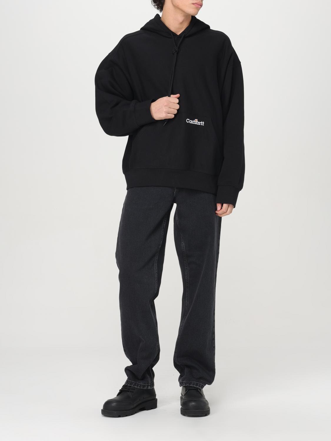 CARHARTT WIP スウェットシャツ: スウェットシャツ メンズ Carhartt Wip, ブラック - Img 2