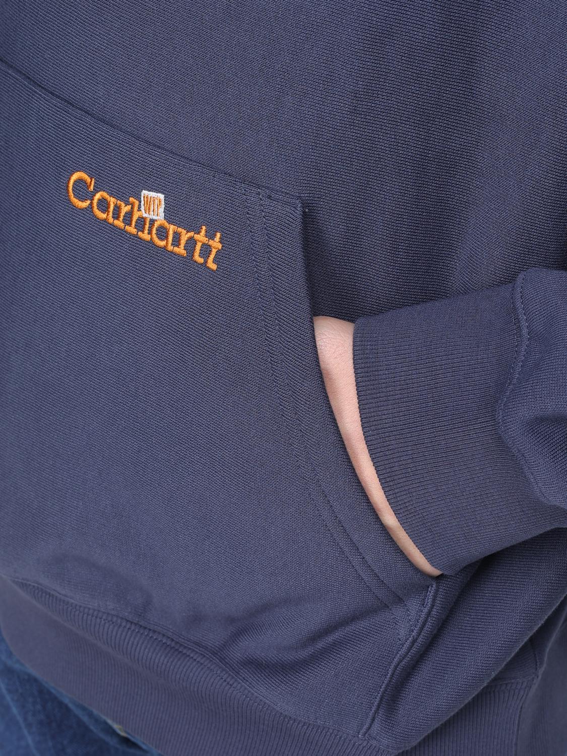 CARHARTT WIP 스웨트셔츠: 스웨트셔츠 남성 Carhartt Wip, 블루 - Img 4