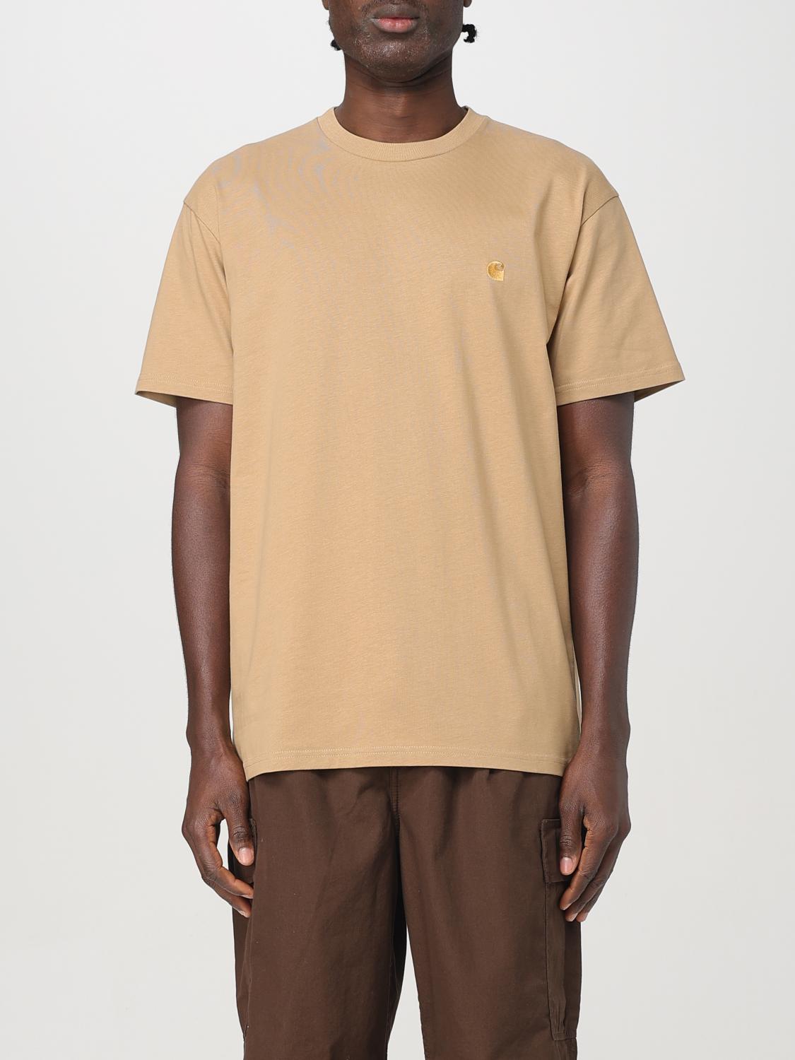 CARHARTT WIP T-SHIRT: T-shirt men Carhartt Wip, Tobacco - Img 1