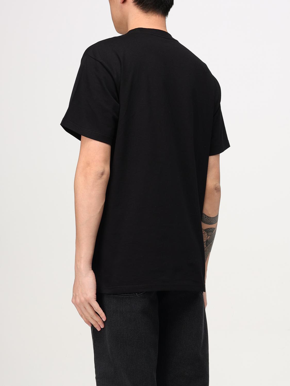 CARHARTT WIP T-SHIRT: T-shirt men Carhartt Wip, Black - Img 3