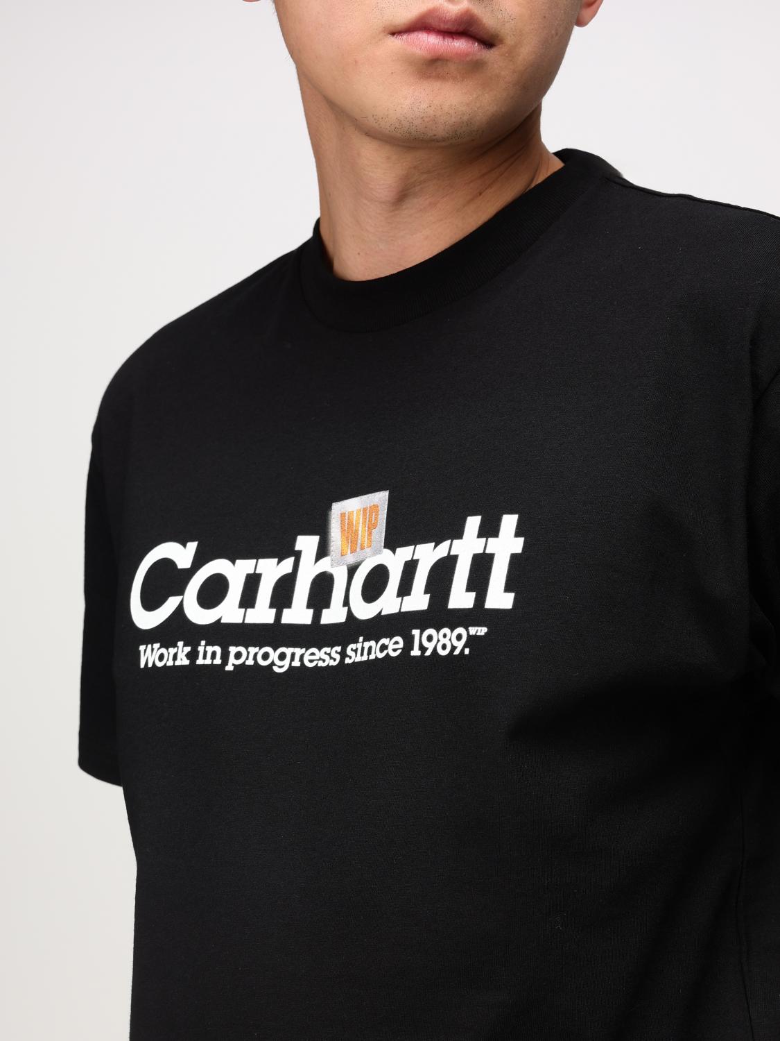 CARHARTT WIP T-SHIRT: T-shirt men Carhartt Wip, Black - Img 4