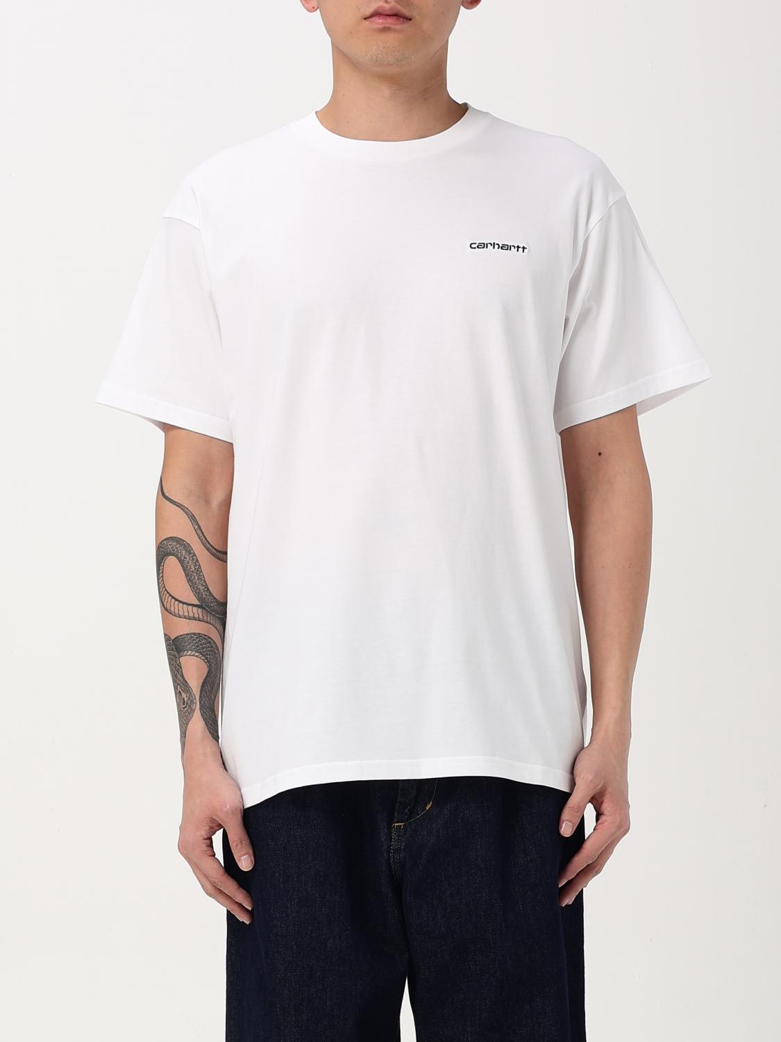 CARHARTT WIP T-SHIRT: T-shirt men Carhartt Wip, White - Img 1