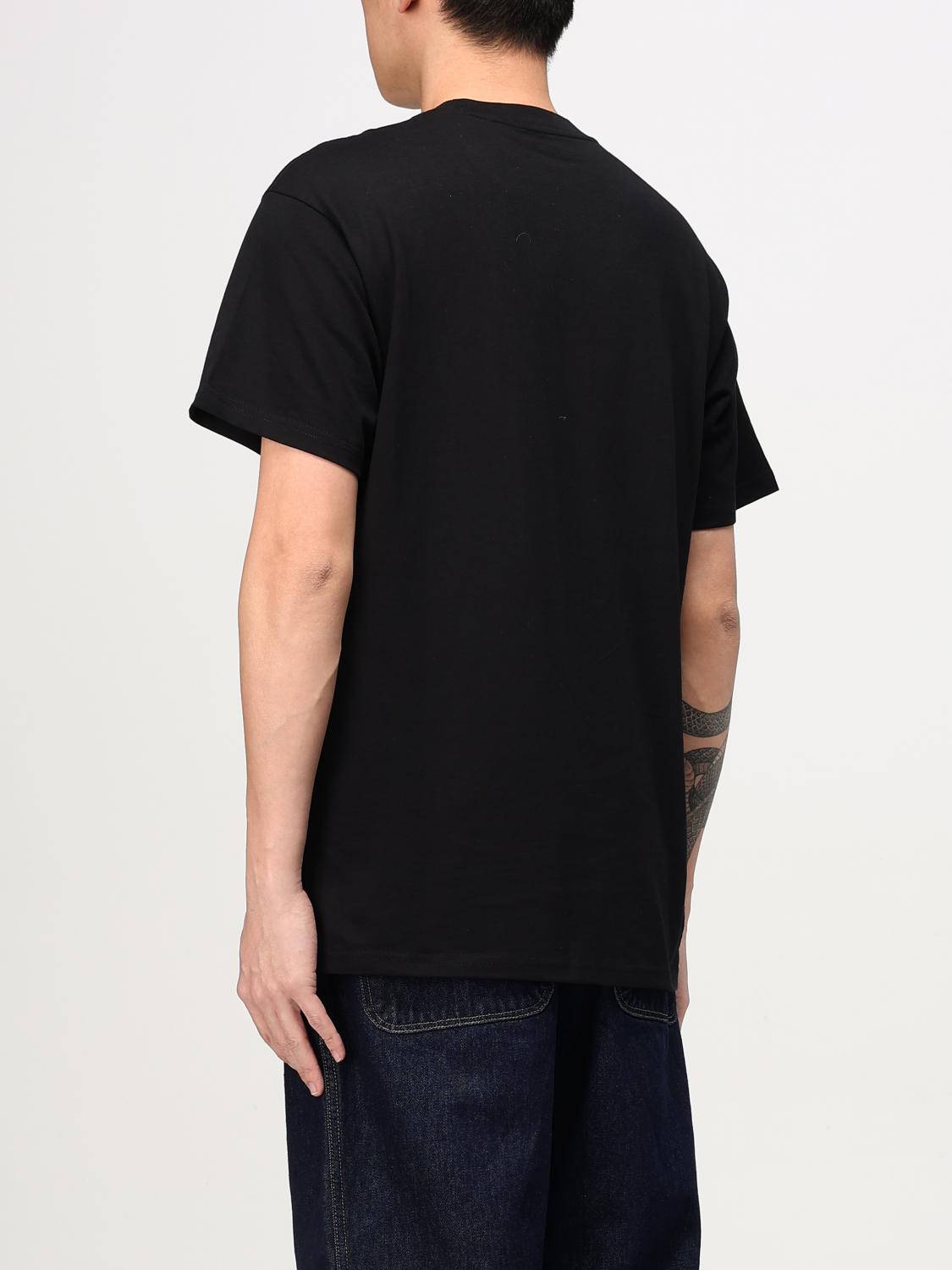 CARHARTT WIP T-SHIRT: T-shirt men Carhartt Wip, Black - Img 2