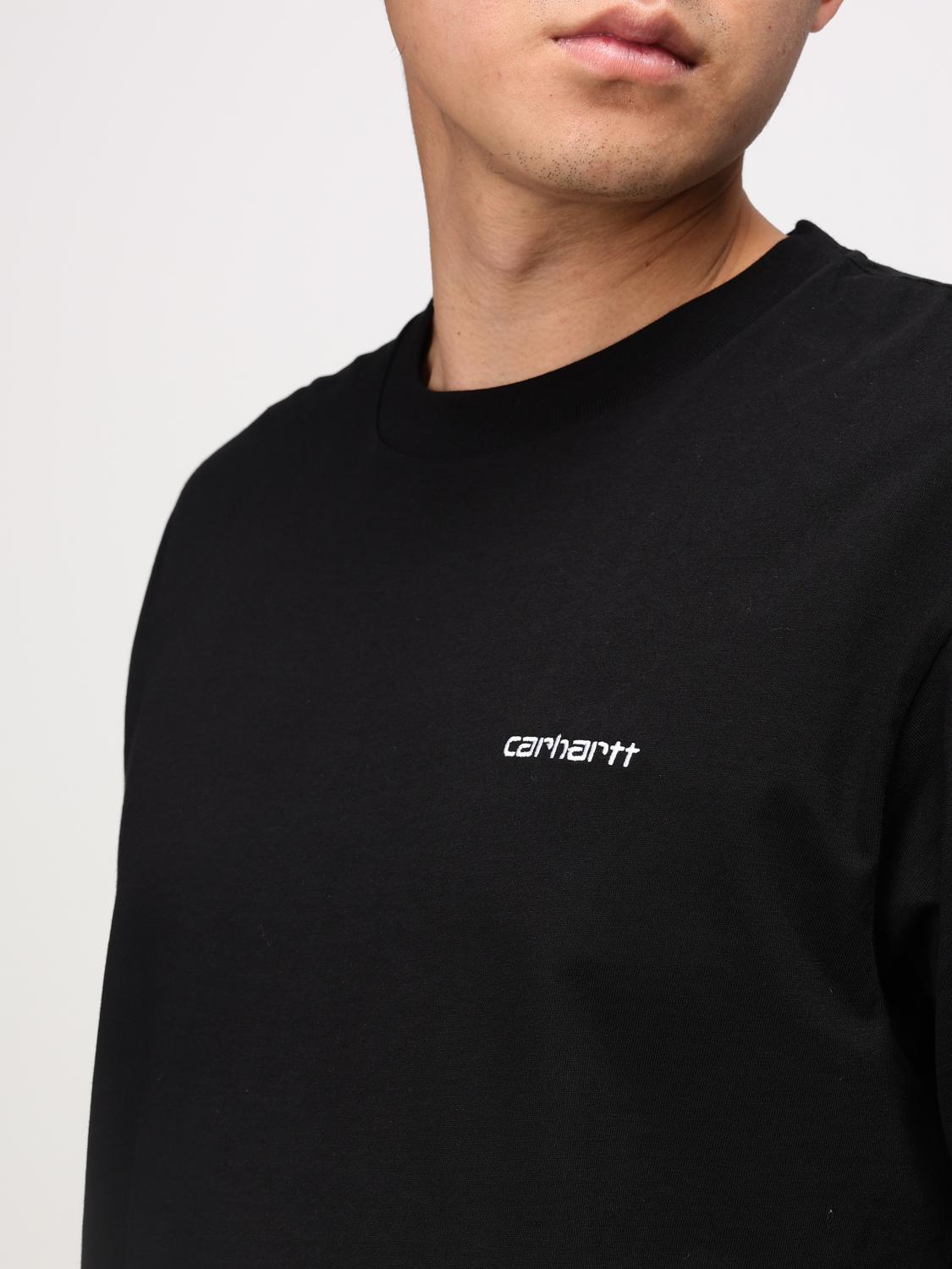 CARHARTT WIP T-SHIRT: T-shirt men Carhartt Wip, Black - Img 3