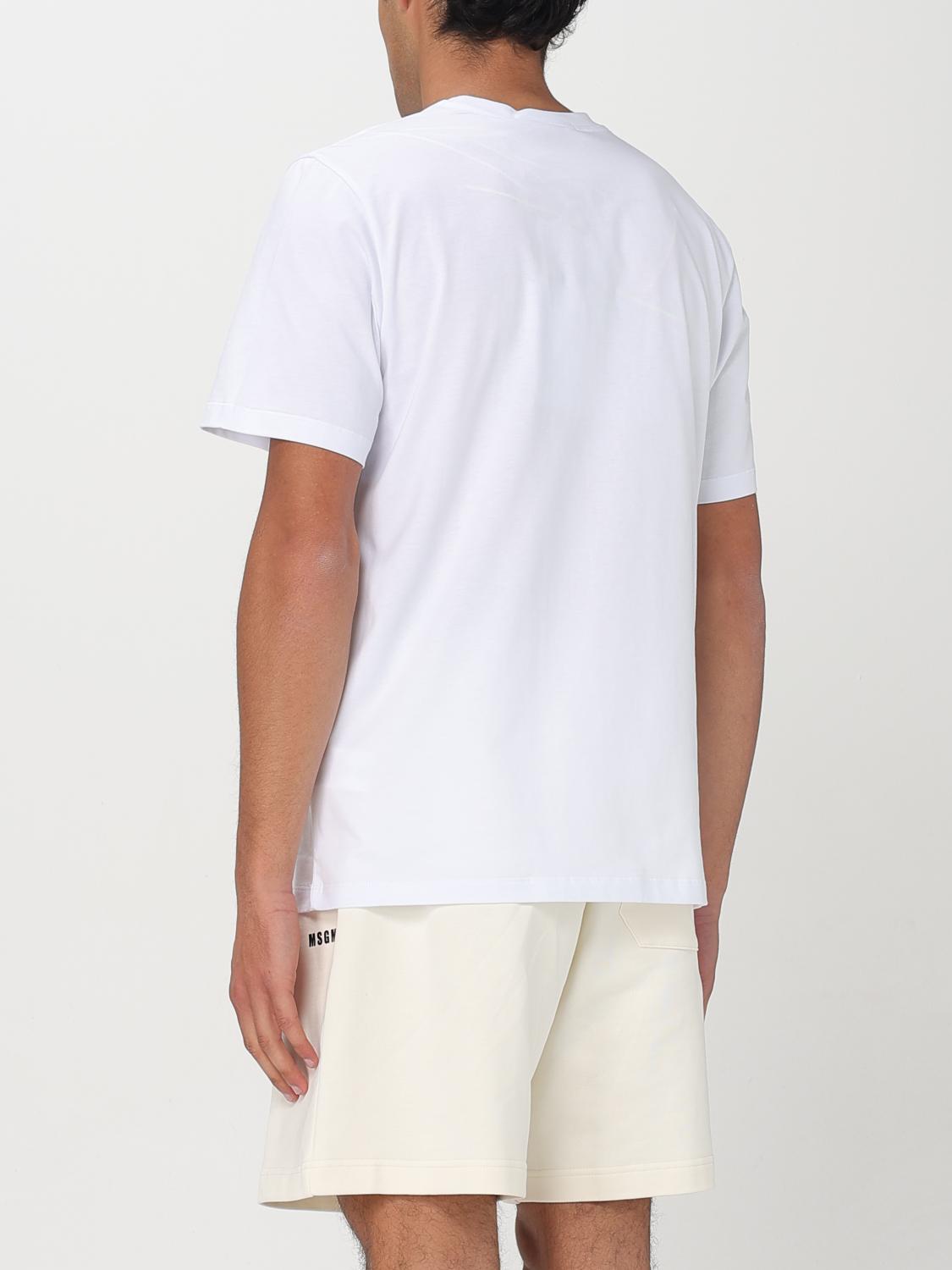 MSGM CAMISETA: Camiseta hombre MSGM, Blanco - Img 2