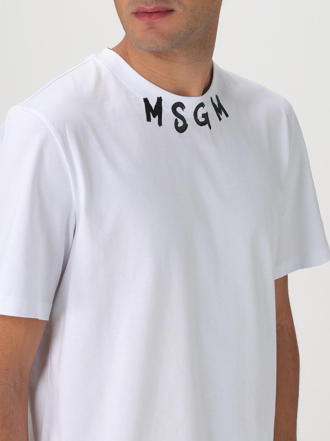 MSGM CAMISETA: Camiseta hombre MSGM, Blanco - Img 3